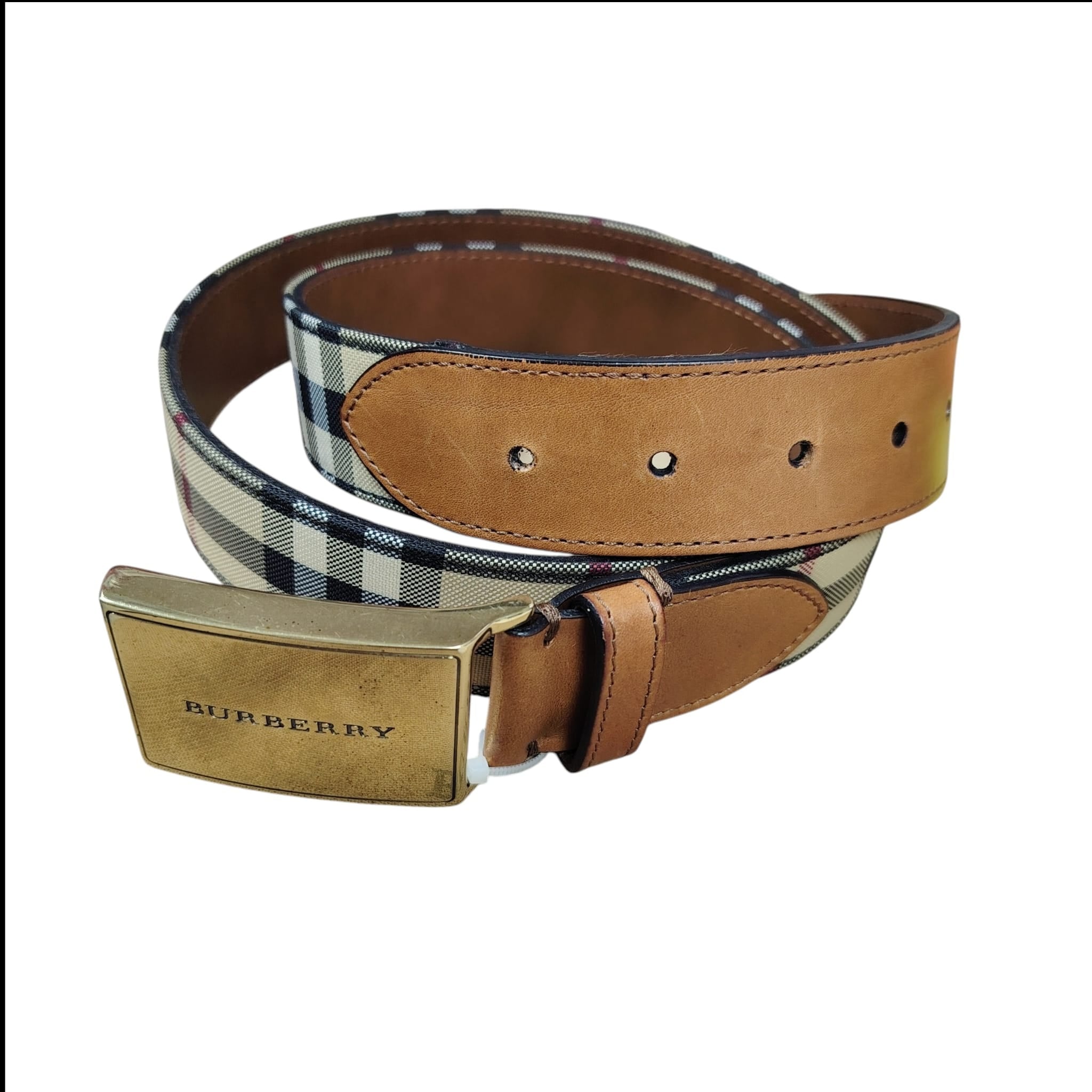 Burberry Belt Men's Size 40