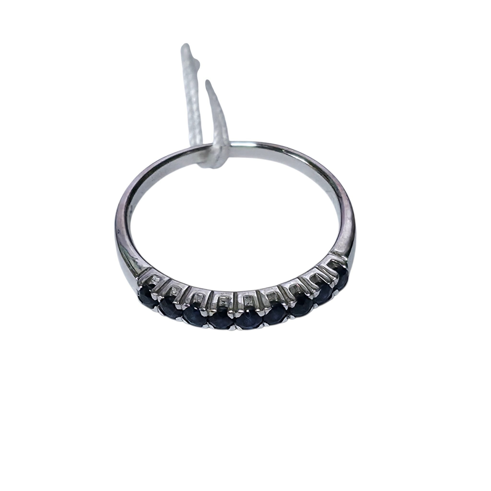 750WG Blue Sapphire Lady Ring