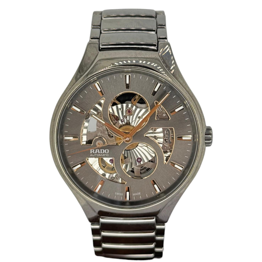 Rado True Round R27108112 Automatic Open Heart Automatic Watch, 40mm