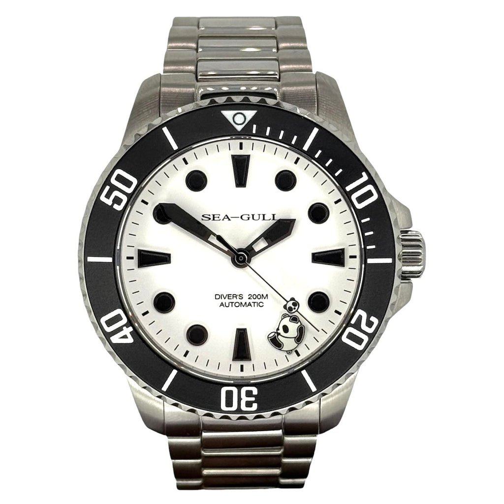 Sea-Gull Ocean Series 816.17.6203 Rolling Panda Automatic Diver Watch 41mm