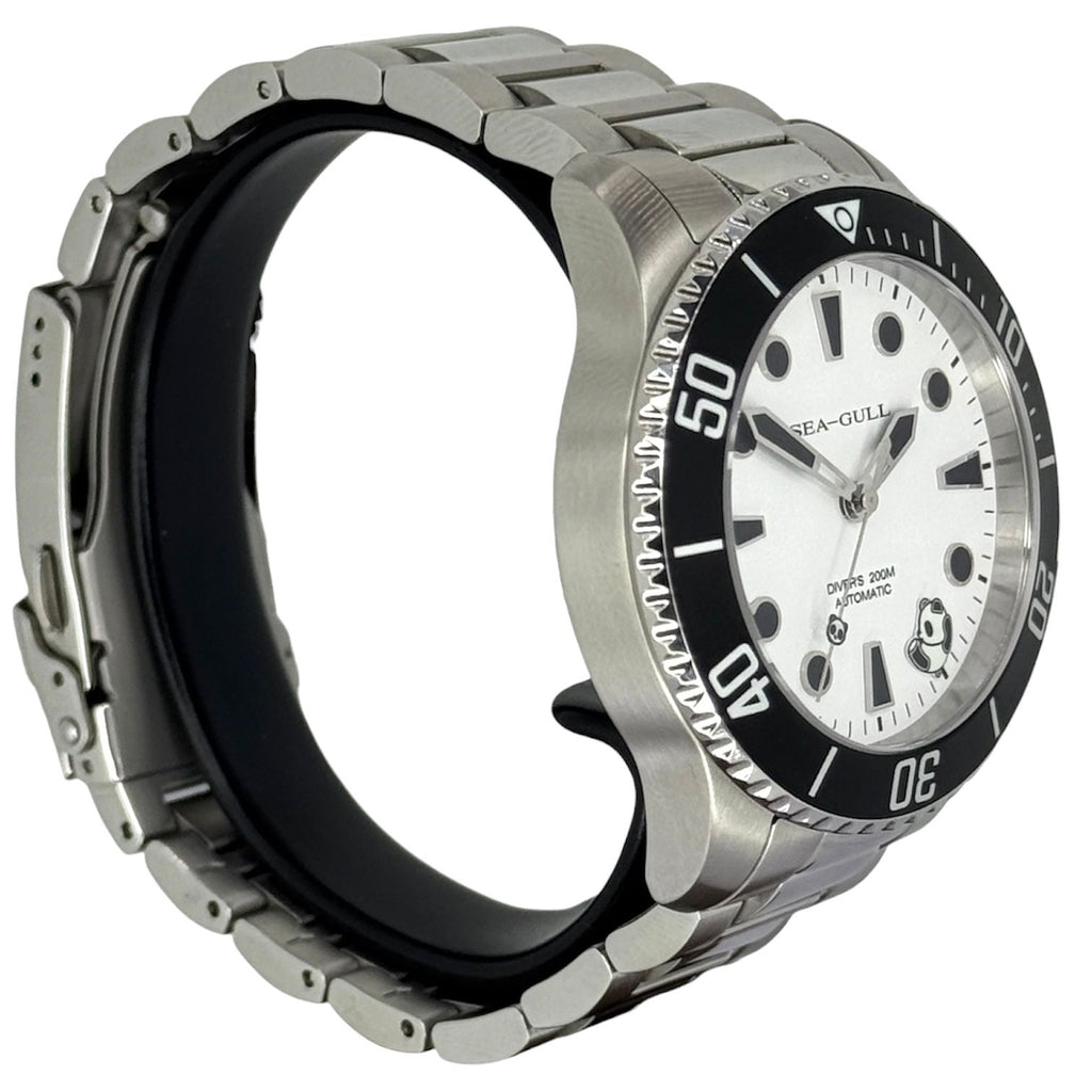 Sea-Gull Ocean Series 816.17.6203 Rolling Panda Automatic Diver Watch 41mm