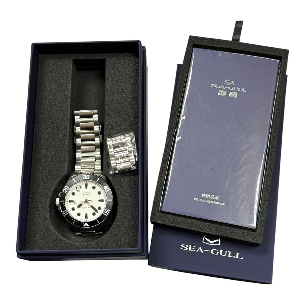 Sea-Gull Ocean Series 816.17.6203 Rolling Panda Automatic Diver Watch 41mm