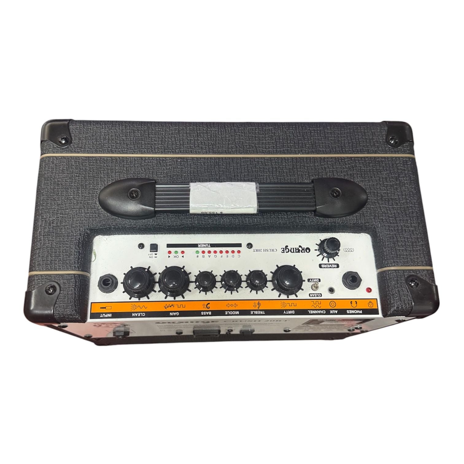 Orange Amplifier Crush 20 RT Black Reverb for Electric Guitar 20 watts with Tuners