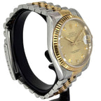 Rolex 16233 Datejust Halfgold Diamond Index Automatic Watch, 36mm