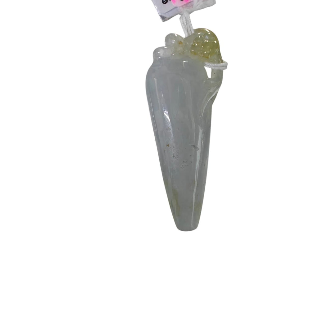 Jade White/Green Pendant