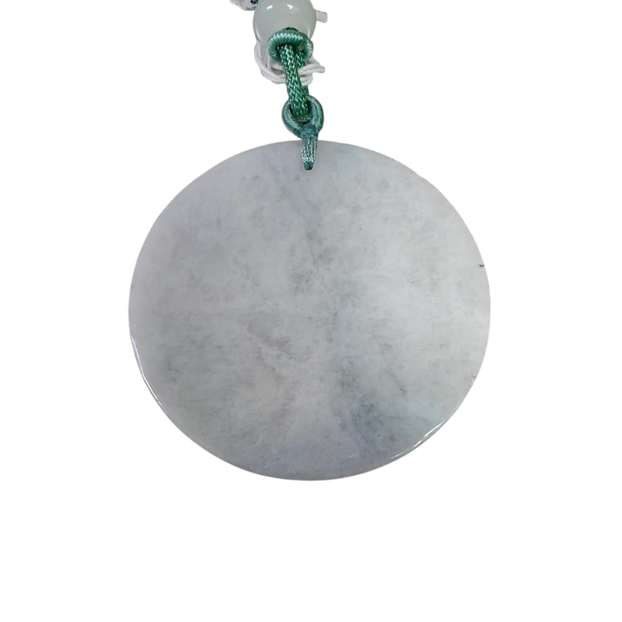 Fei Cui White Jade Pendant