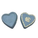 Wedgewood Jasperware Heart shaped Trinket or Jewelry box