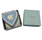 Wedgewood Jasperware Heart shaped Trinket or Jewelry box