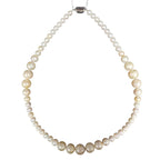 White Pearl Necklace 54CM