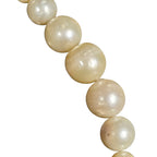 White Pearl Necklace 54CM