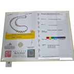 White Pearl Necklace 54CM