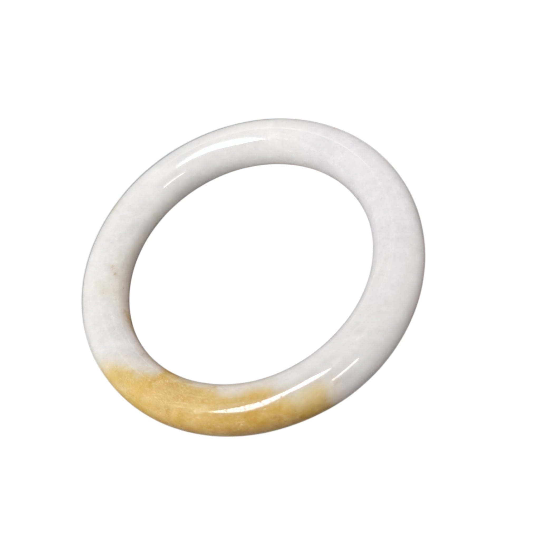Natural Fei Cui Jade Bangle Secondary image