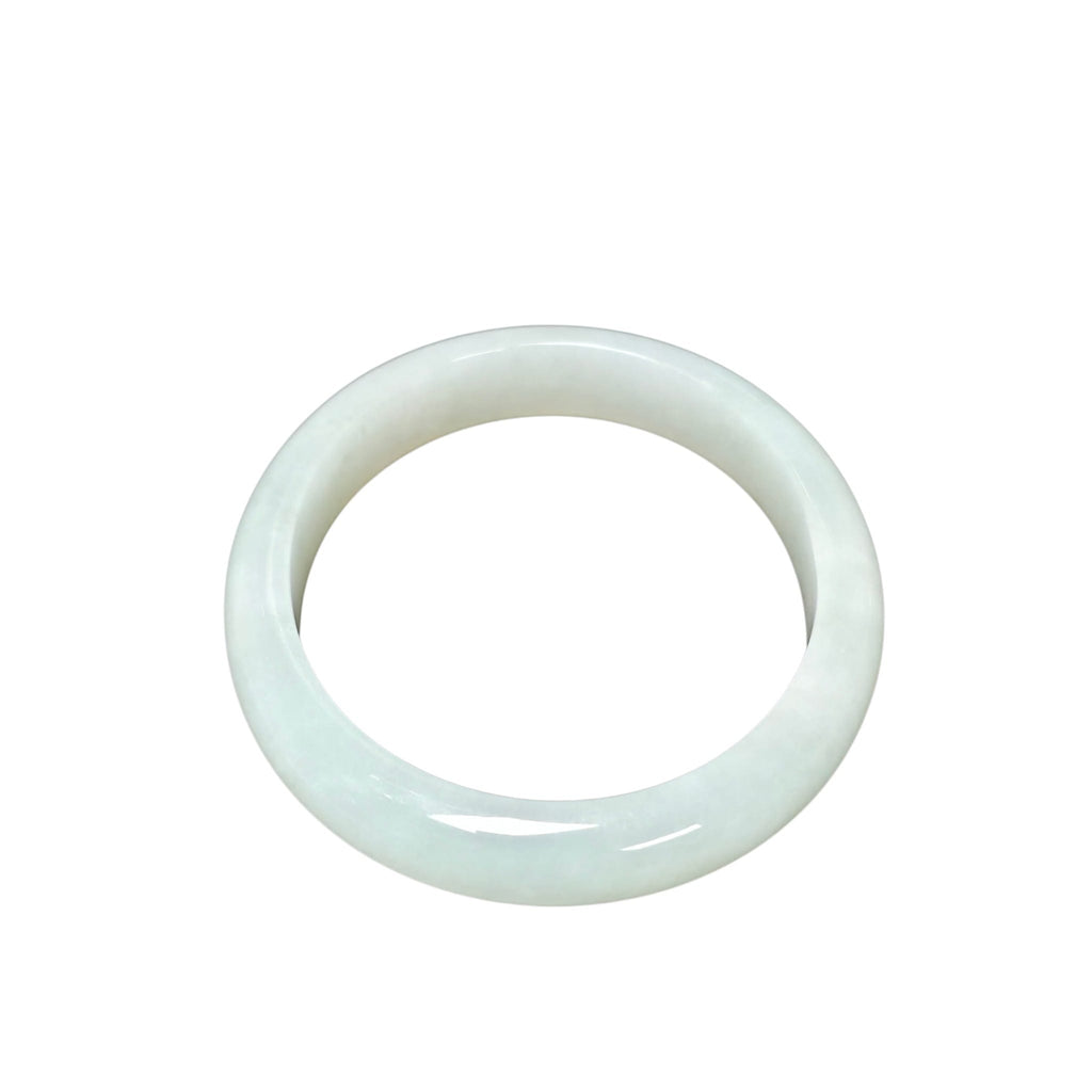 Natural Fei Cui Jade Bangle Oval