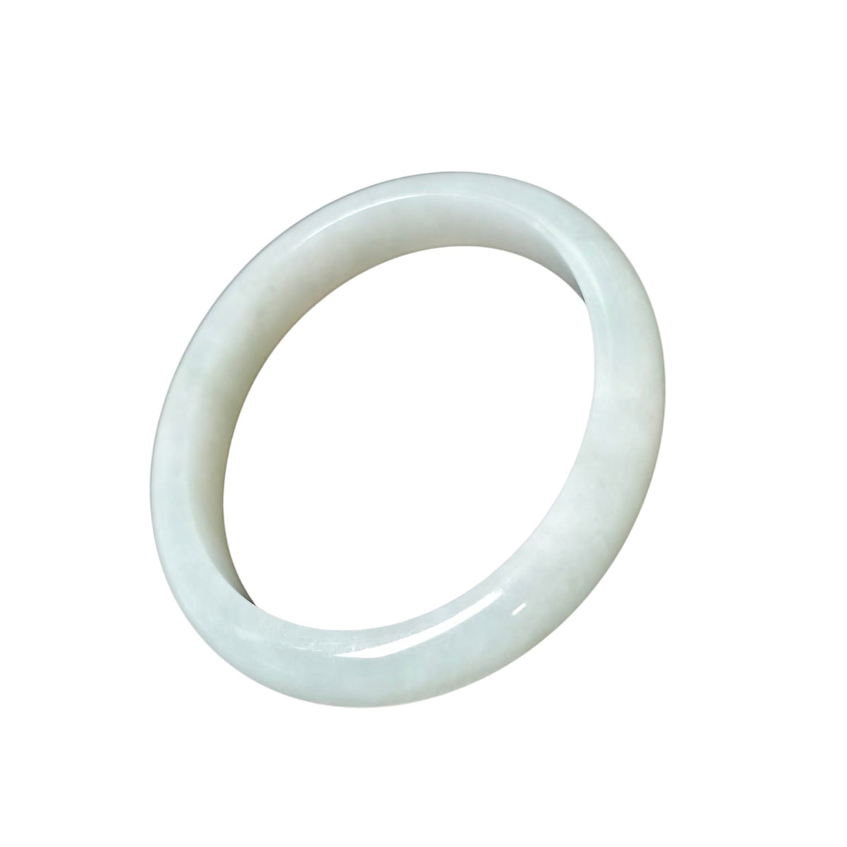 Natural Fei Cui Jade Bangle Oval