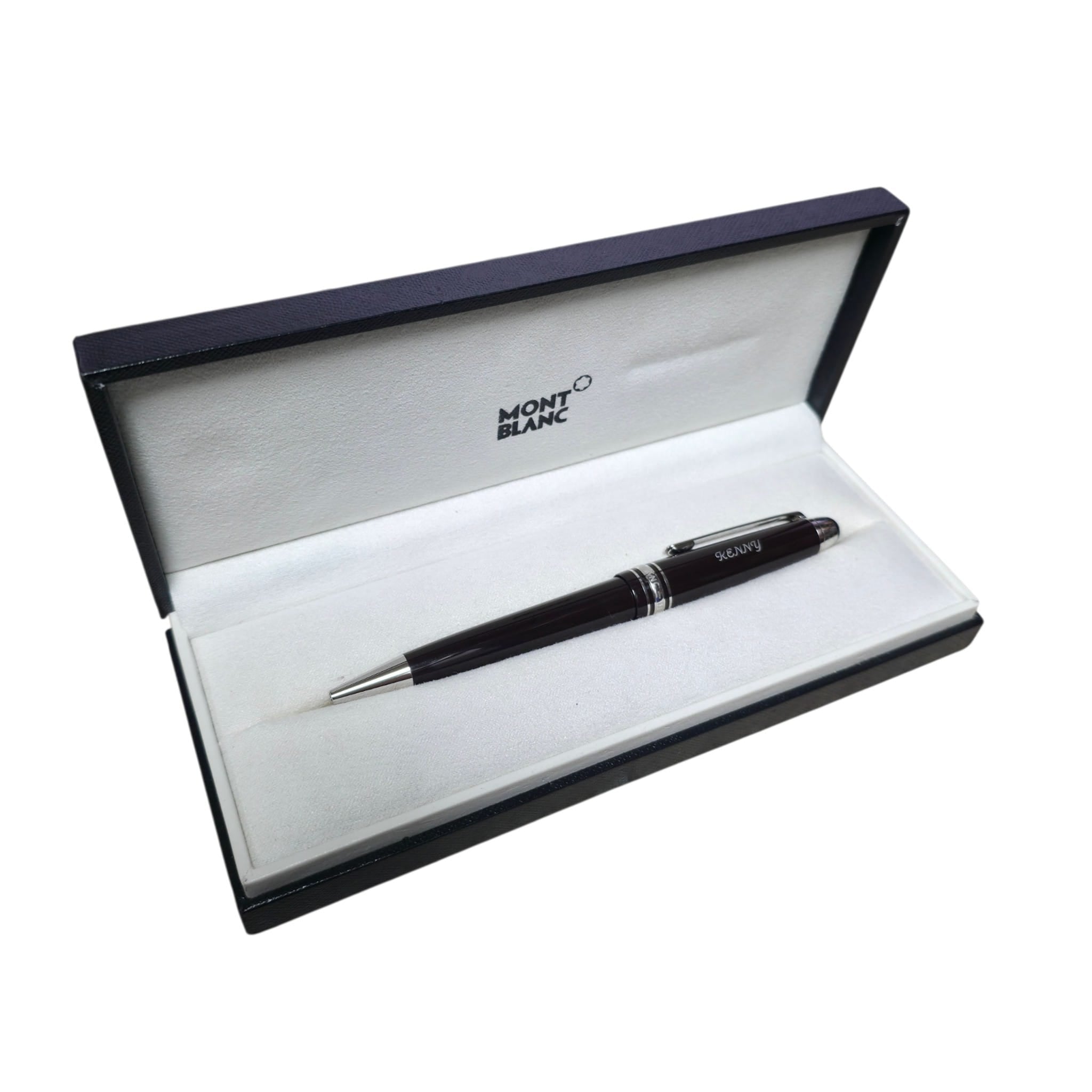 MONT BLANC Meisterstuck Roller BallPoint Pen Engraved Secondary image