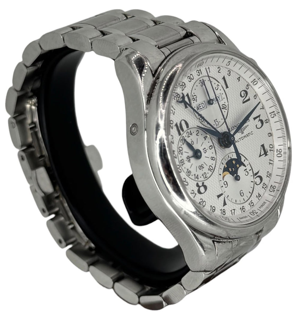 Longines L2.673.4 Master Collection Chrono Moonphase Automatic Watch , 40mm