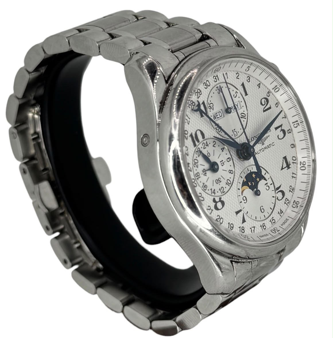 Longines L2.673.4 Master Collection Chrono Moonphase Automatic Watch , 40mm