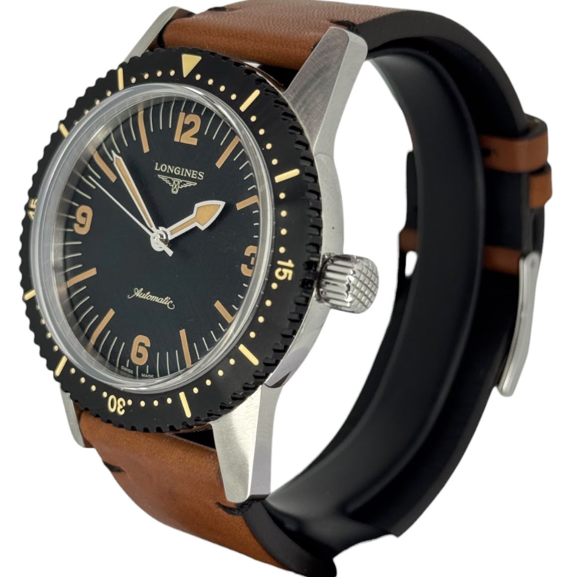 Longines Heritage Skin Diver L2.822.4.562 Automatic Watch, 42mm