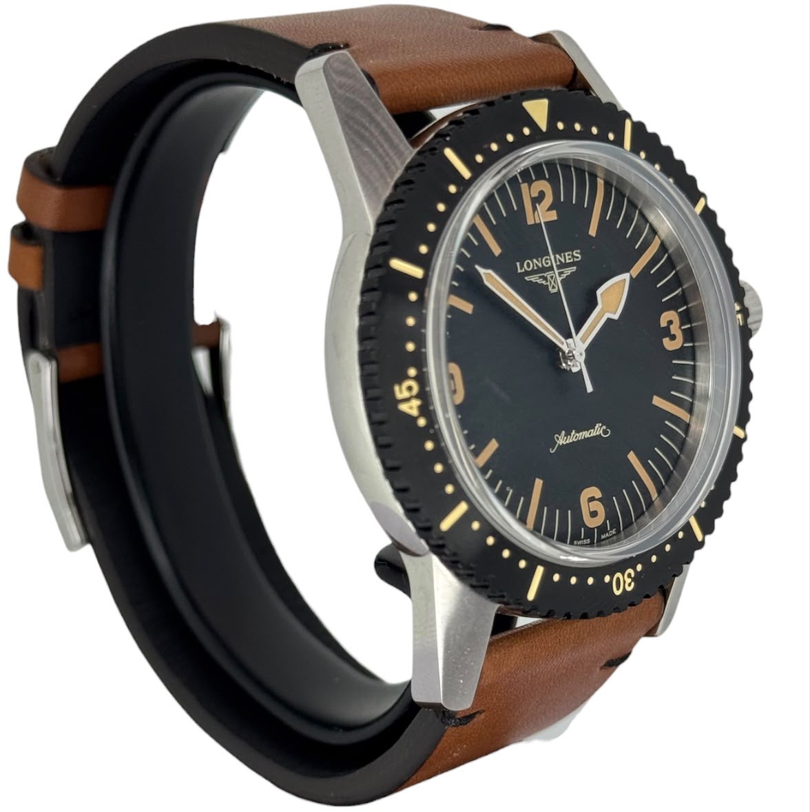 Longines Heritage Skin Diver L2.822.4.562 Automatic Watch, 42mm