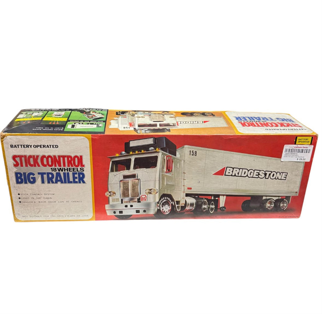Bridgestone Stick Control 18 Wheels Big Trailer Toy