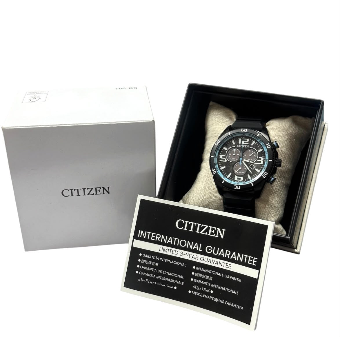 Citizen Eco-Drive AT2587-02E Chronograph Watch, 44.8mm