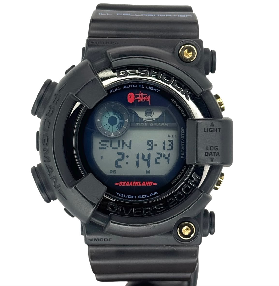Casio G-Shock GF-8250BS Frogman Stussy x Bape Digital Watch, Limited , 50mm Main image