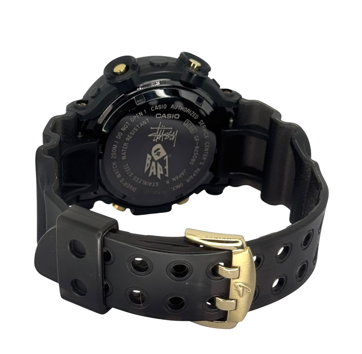 Casio G-Shock GF-8250BS Frogman Stussy x Bape Digital Watch, Limited , 50mm