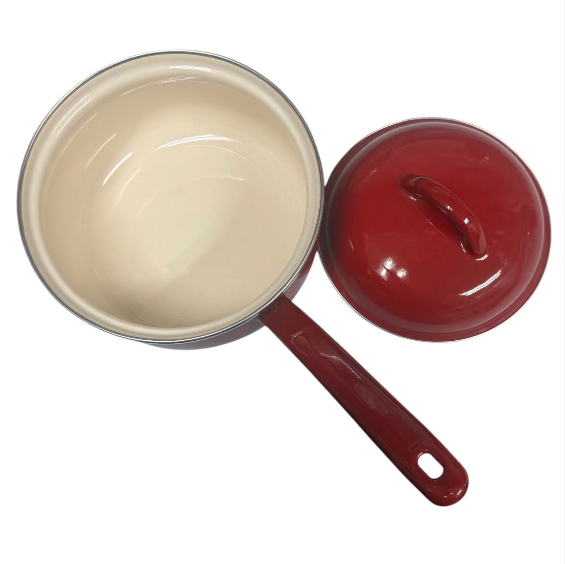 erndes 18cm Saucepan 1.8L ,Red