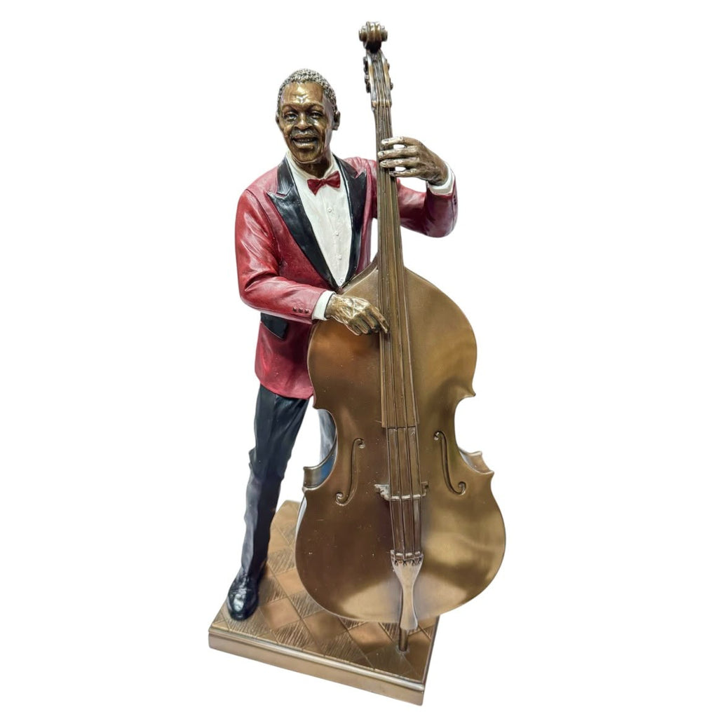 Studio Collection Double Bass Player Statue Sculpture Figurine