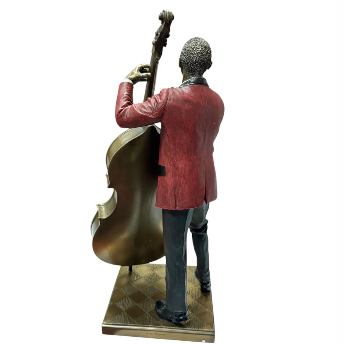 Studio Collection Double Bass Player Statue Sculpture Figurine