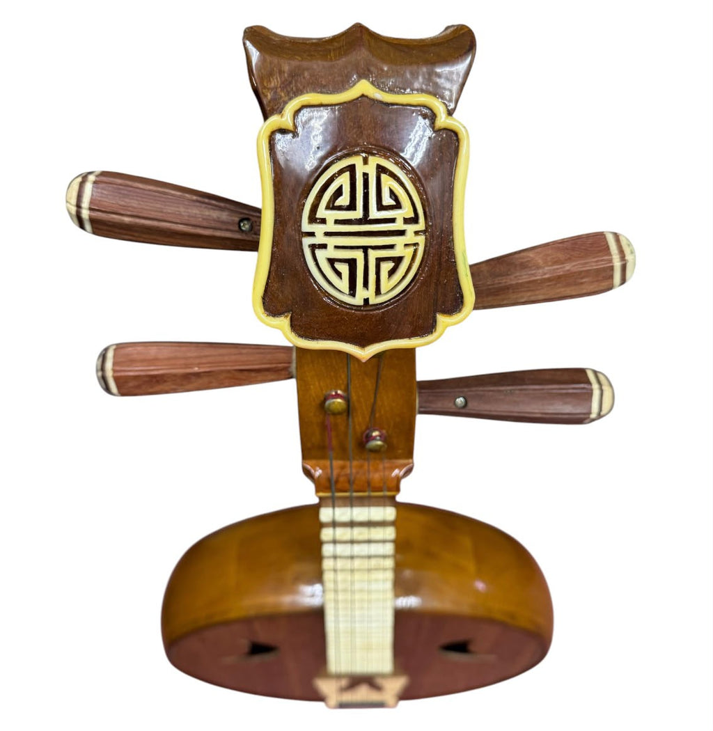 Chinese Instrument Ruan With Case