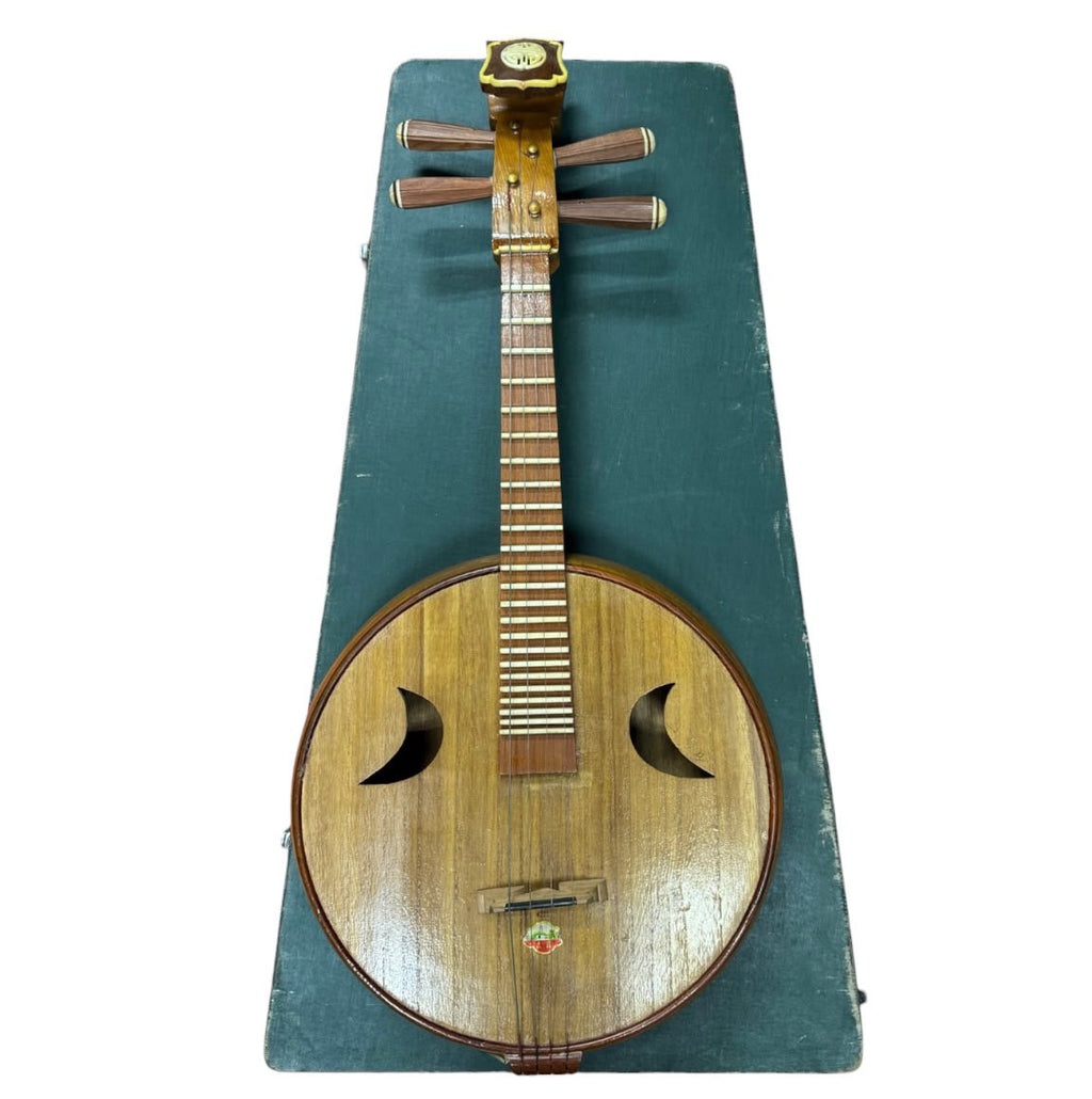 Chinese Instrument Ruan With Case