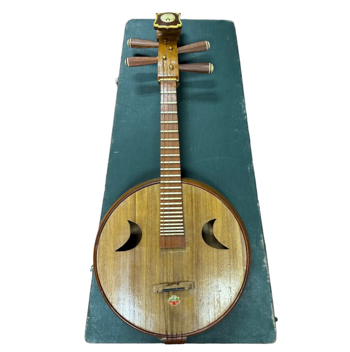 Chinese Instrument Ruan With Case