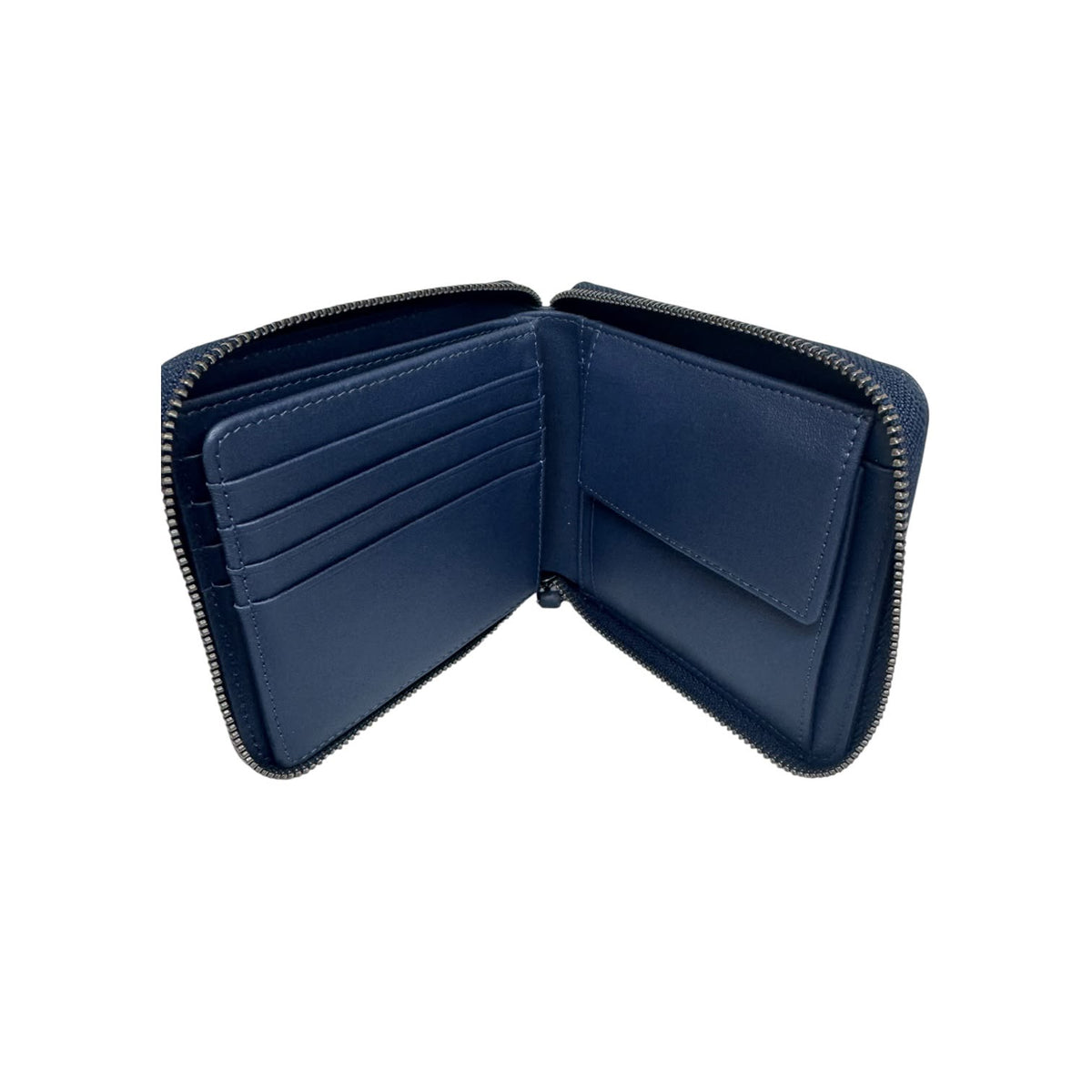 Braun Buffel Leather Men's Wallet Zipper Two Fold