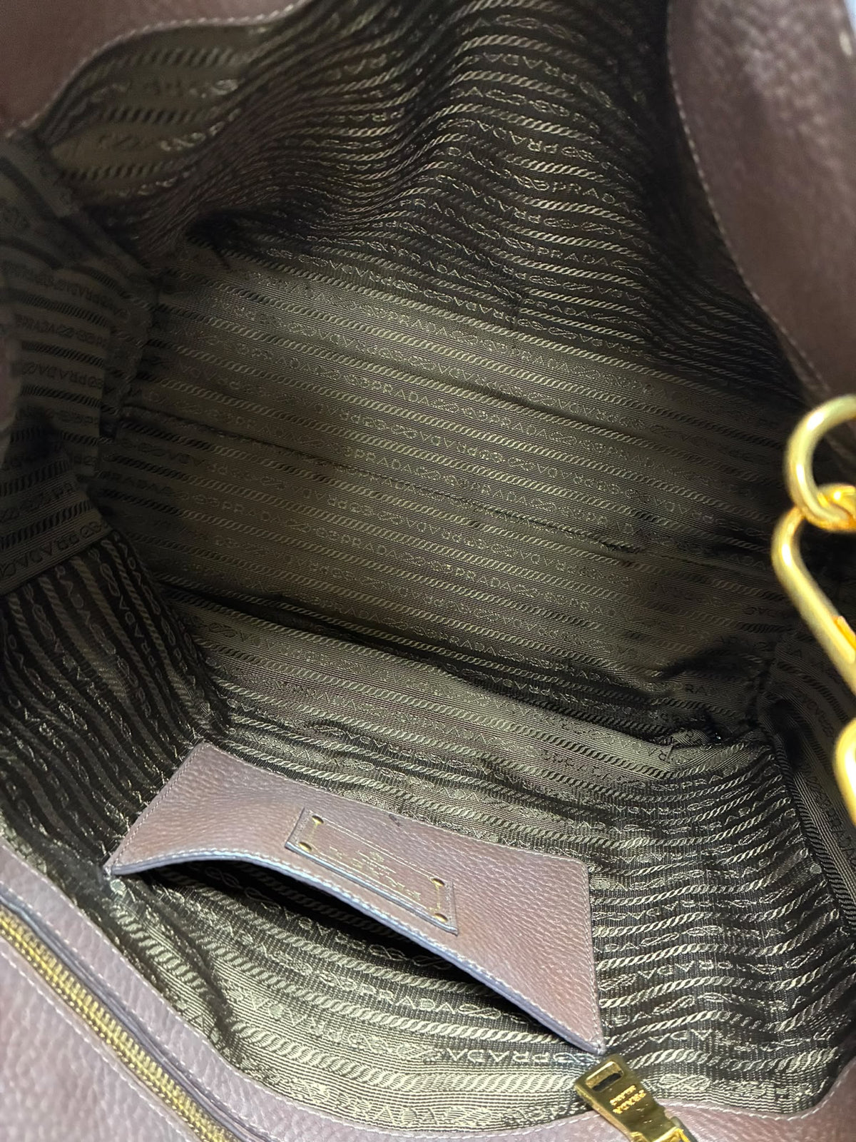 Prada Vitello Daino Tote