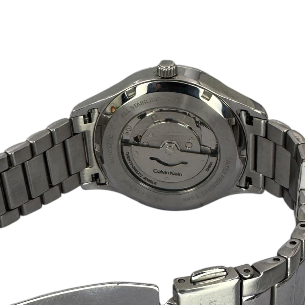 CALVIN KLEIN CK.35.4.1.14.04.0416 Watch Iconic Automatic Mens Watch Green Dial