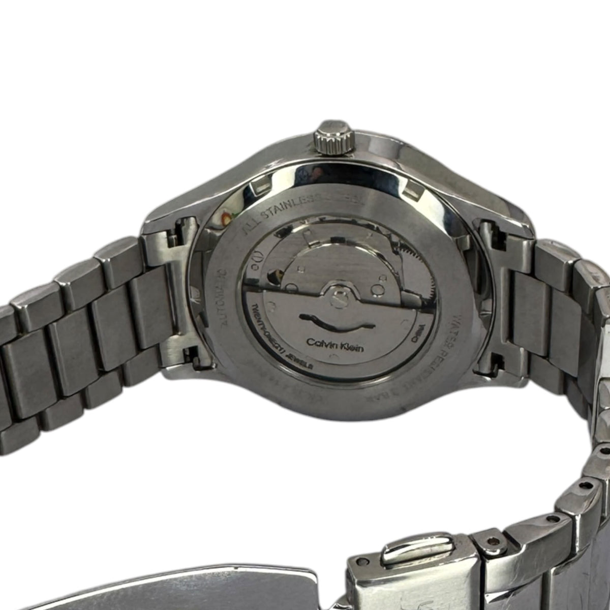 CALVIN KLEIN CK.35.4.1.14.04.0416 Watch Iconic Automatic Mens Watch Green Dial