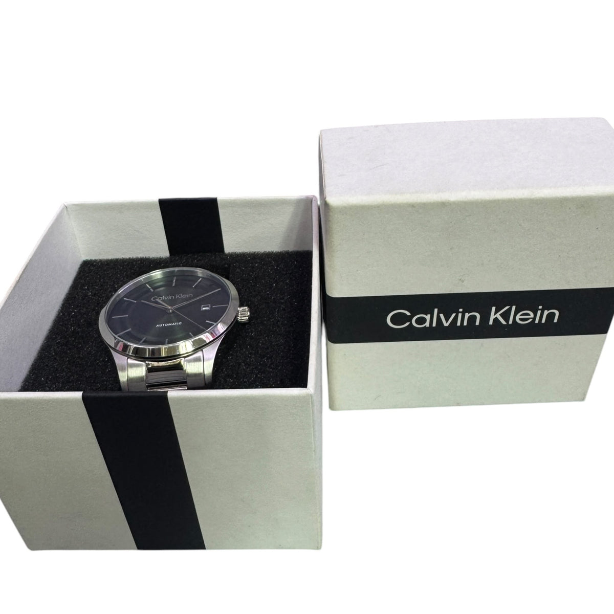CALVIN KLEIN CK.35.4.1.14.04.0416 Watch Iconic Automatic Mens Watch Green Dial