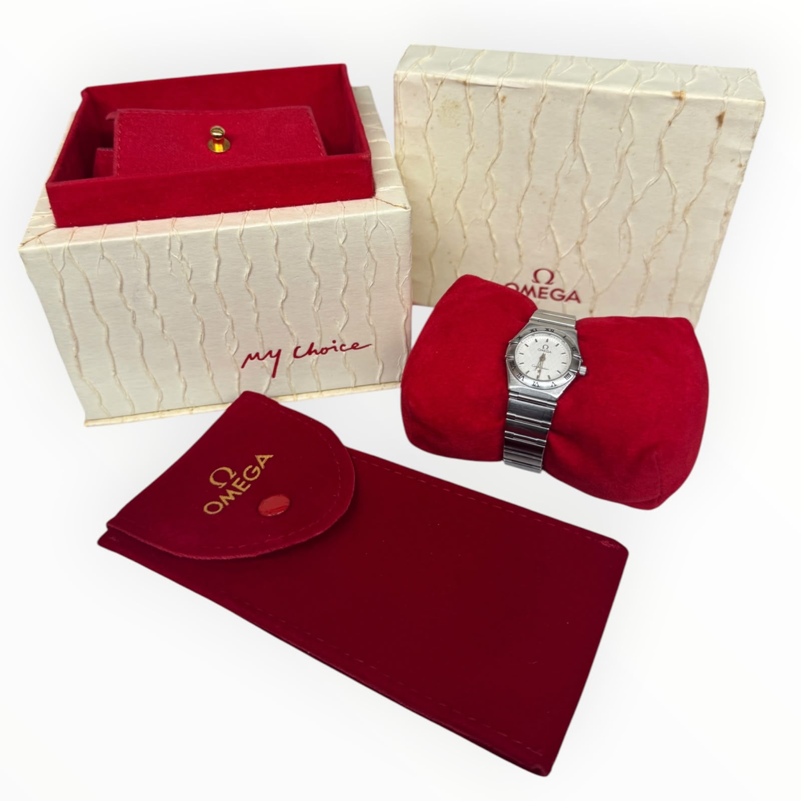 Omega Constellation Stainless Steel 22cm 1562.30 Quartz Ladies Watch Secondary image