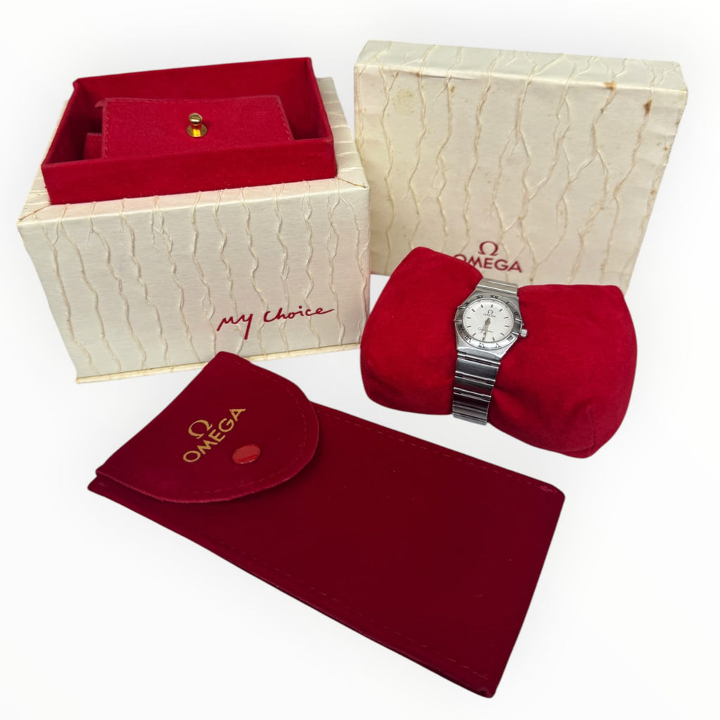 Omega Constellation Stainless Steel 22cm 1562.30 Quartz Ladies Watch