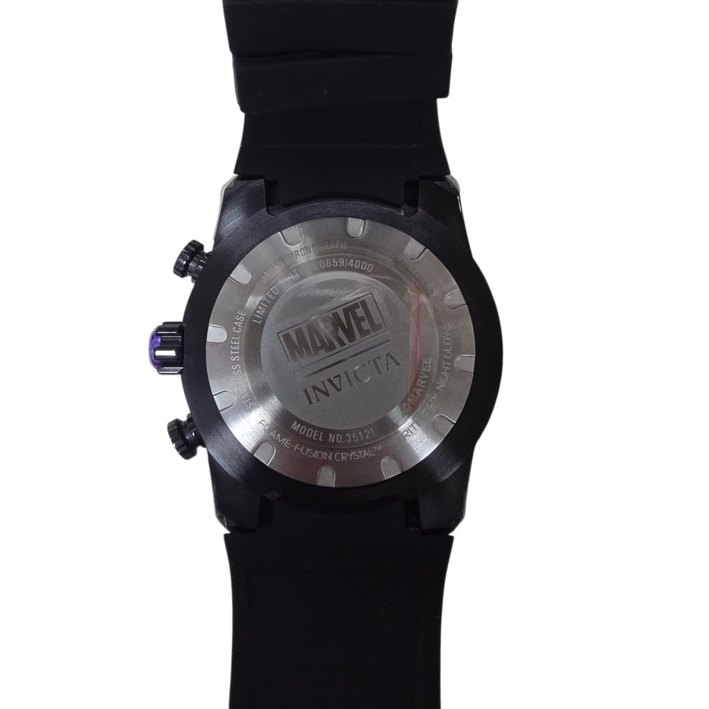 Invicta Purple Black Dial Marvel Black Panther Watch
