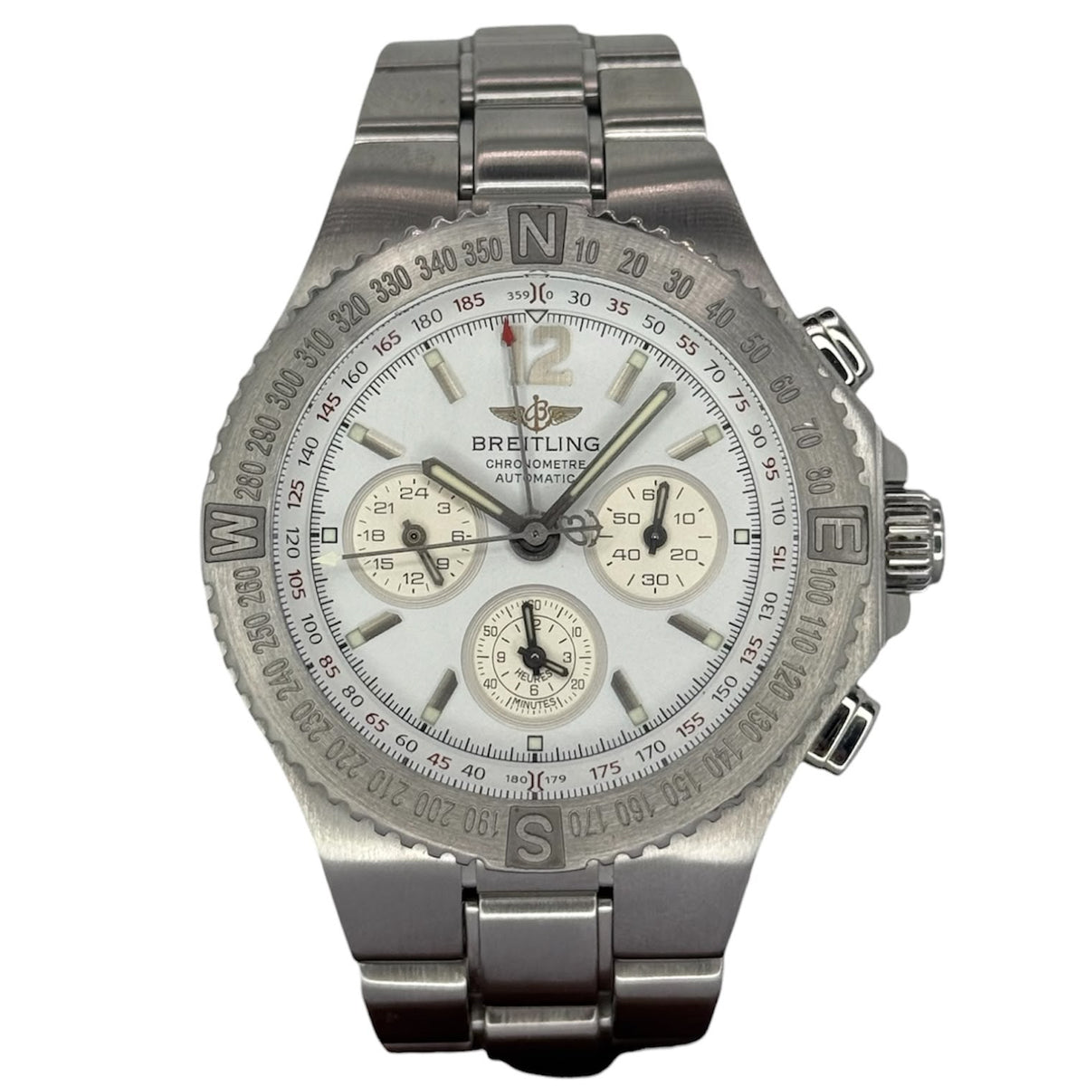Breitling A39363 Hercules Automatic Chronograph Men Watch With Cert, 46mm