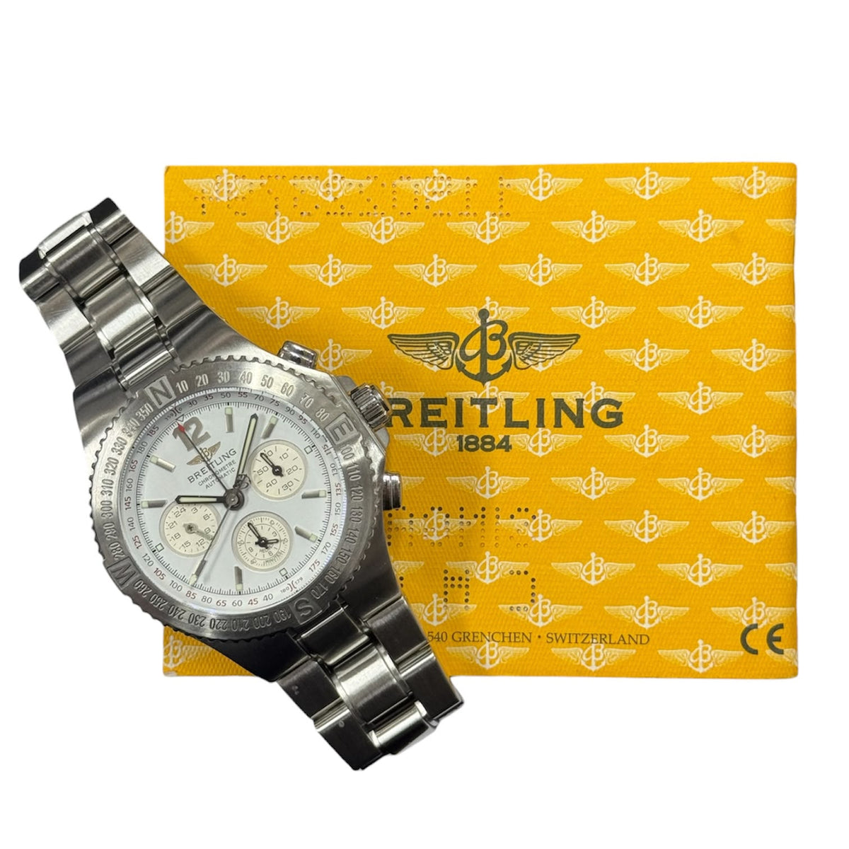 Breitling A39363 Hercules Automatic Chronograph Men Watch With Cert, 46mm