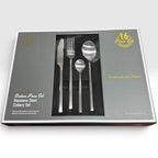Table Matters  KN-6131- Cubic 16 Piece Stainless Steel Cutlery Set Matt Silver