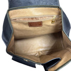 A Testoni Dinamico Leather Sling Bag