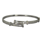 750WG Diamond Bangle