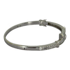 750WG Diamond Bangle