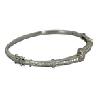 750WG Diamond Bangle