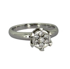18KWG Diamond Ring