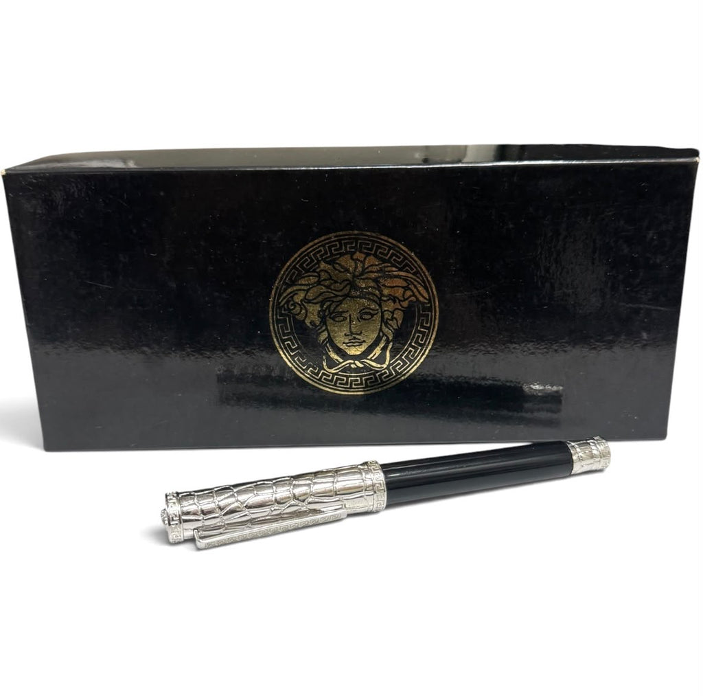 Gianni Versace "Crocodile" Ballpoint Pen With Box